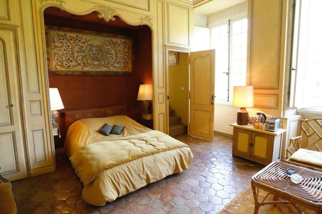 Chambre Jaune Manoir De La Vove Perche Bed & Breakfast Corbon  Exterior photo