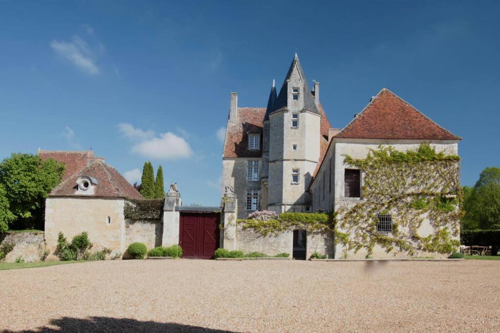 Chambre Jaune Manoir De La Vove Perche Bed & Breakfast Corbon  Exterior photo